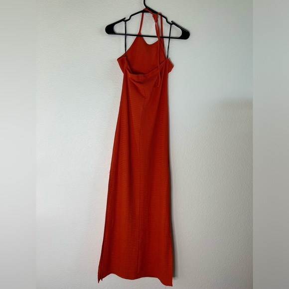 Orange Maxi Dress - Picture 2 of 2